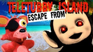 FNAF Plush Episode 130 – Escape from Teletubby Island
Foxy survived the Teletubby attack and follows a trail of foot print deeper into the island. Meanwhile, Springtrap is surrounded by Teletubbies. Elsewhere, The Puppet, Toy Bonnie, and Cuten take shelter from the snow in a small house. Can everyone escape Teletubby Island? FNAF Plush Episode 130 – Escape from Teletubby Island