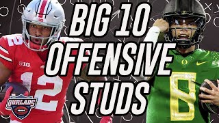 2024 Big 10 Offensive Stars Best Players and NFL Prospects