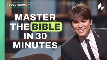 The Entire Bible Explained In 30 Minutes | Joseph Prince (Special Sermon)