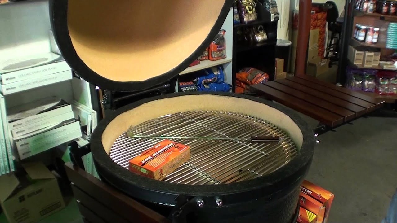 Primo grills, flexible grilling, with direct and indirect heat at same