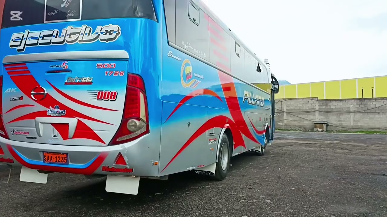 Transportes Pillaro Interprovincial 🇪🇨 Hino AK Patricio Cepeda Silver Plus