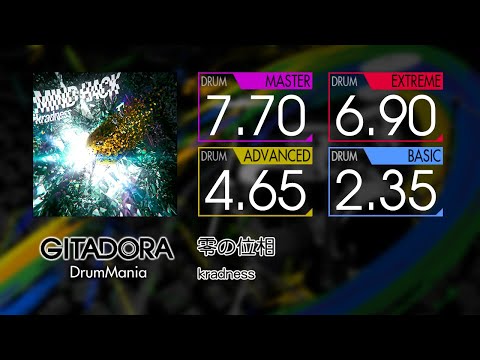 【GITADORA】 零の位相 (MASTER ~ BASIC) Drum