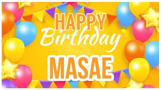 Happy Birthday Masae Its Your Special Day