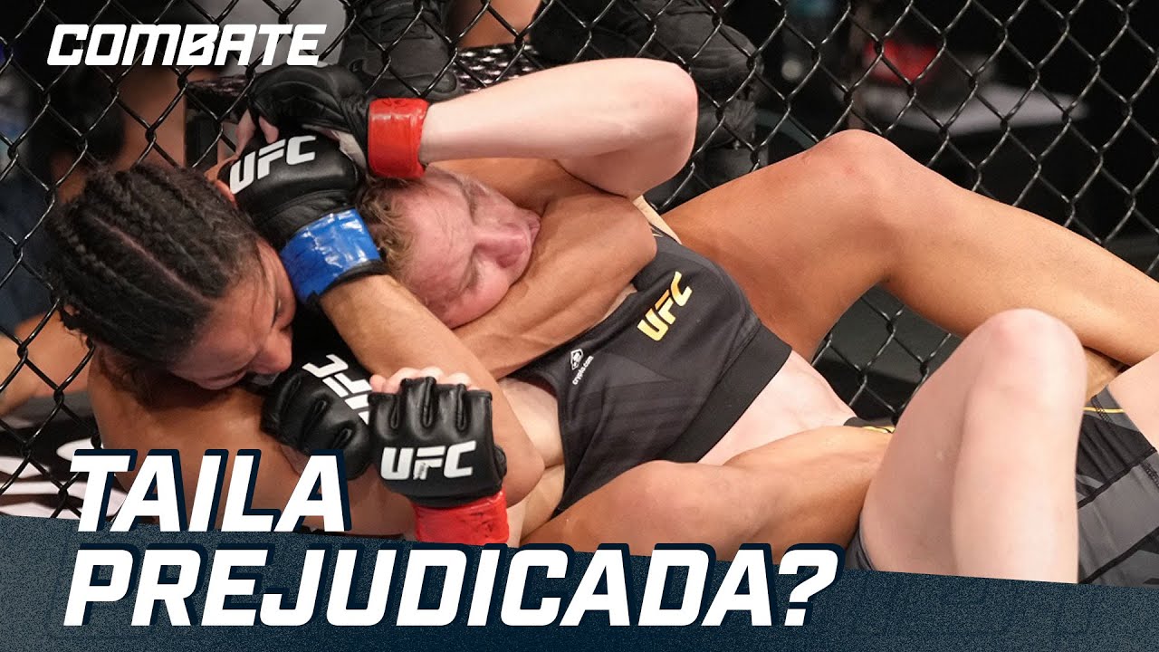 TAILA SANTOS APÓS DERROTA: 