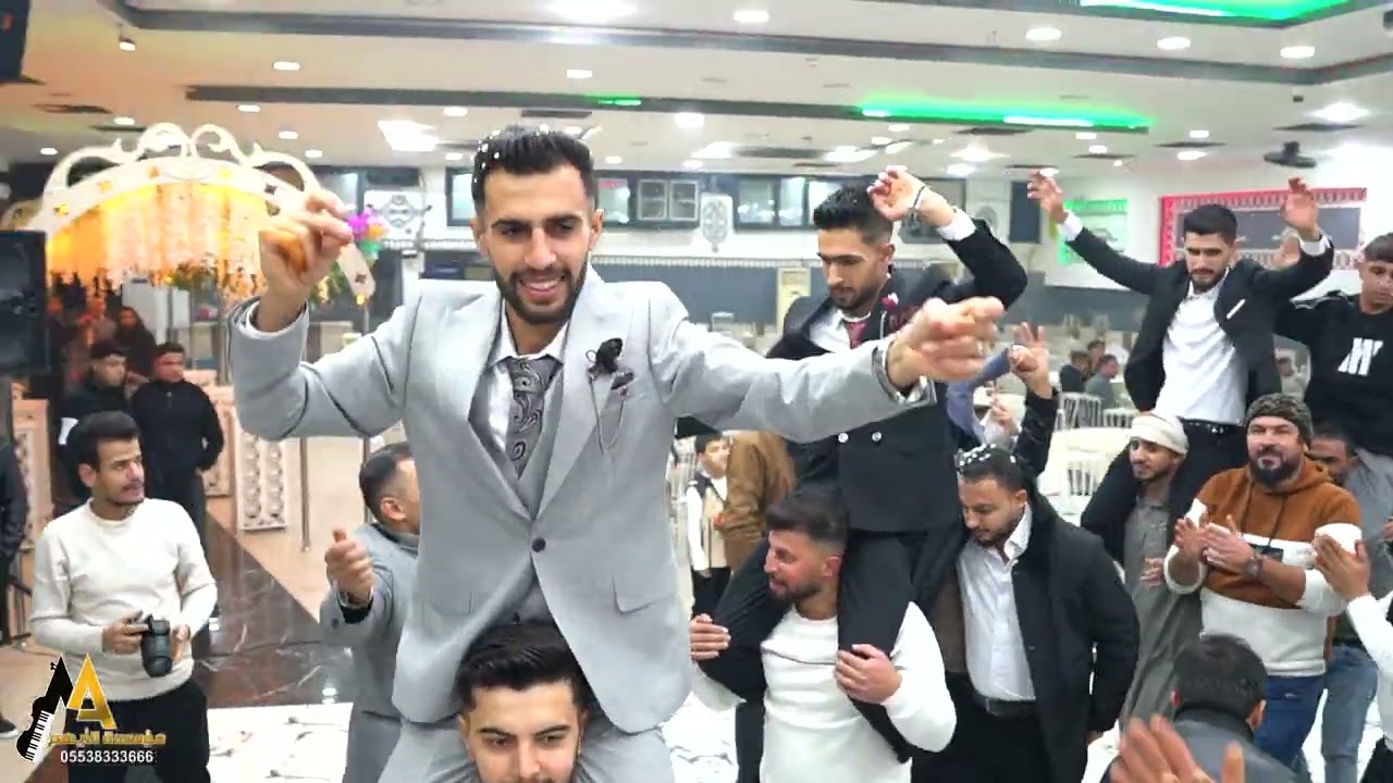 حفل زفاف العريسين حسن وحسين بوزو ج 2 الفنان حسين الزوري مؤسسة الأيهم الحجز 05538333666