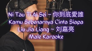 Ni Tau Ti Ai Sei Karaoke 你到底愛誰