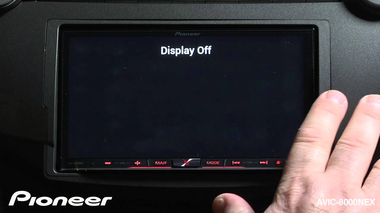 How To - AVIC-8000NEX - Quickly Turn off the Screen - YouTube