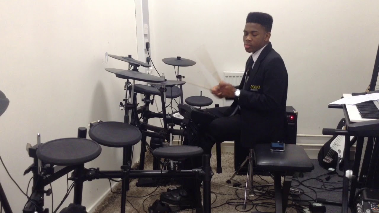 Shut Up And Dance With Me Drum Cover