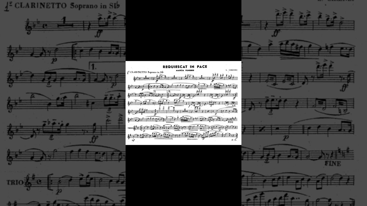 Requiescat in pace - Luigi Cirenei (Marcia funebre)