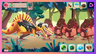 Dino Bash: Spino vs 100 BIG TANK GIRL screenshot 5