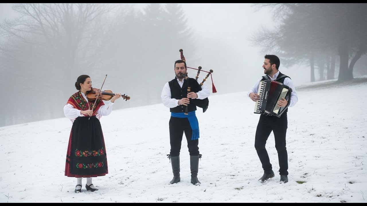 Традиция Кантабрии предков | Древние звуки Галиции со скрипкой и барабаном