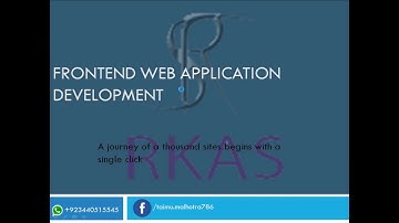 Frontend Web App Development In Urdu - Part 1 (Basic Info)