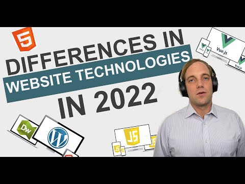 Differences in Website Technologies in 2022