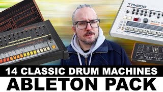 14 Classic Drum Machines for Ableton Live