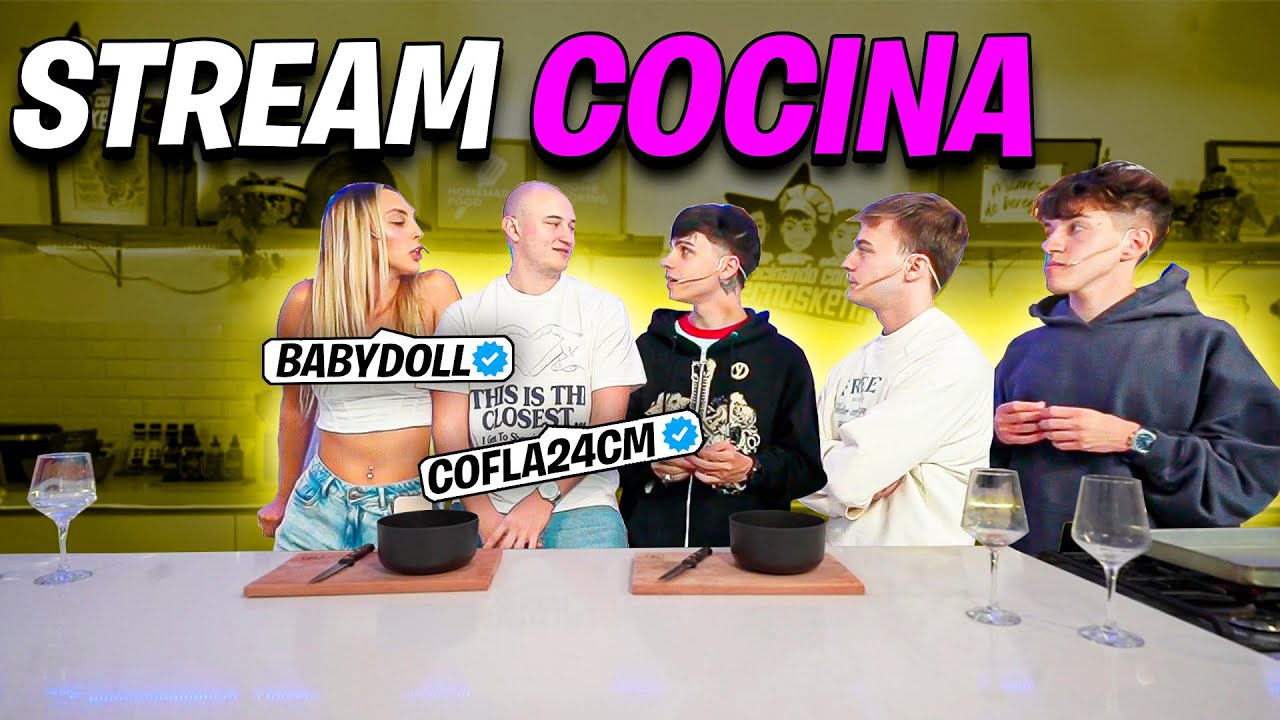 COCINAMOS CON COLFA Y BABYDOLL | STREAM COMPLETO | MERNUEL VODS | MERNOSKETTI