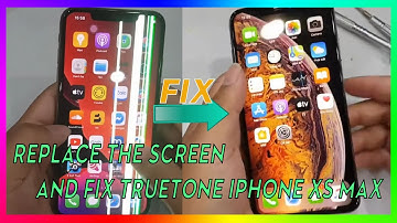 Replace the screen and fix Truetone iPhone XS Max