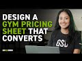 Transform Your Gym&#39;s Pricing Sheet into a Sales Tool with These 3 Tips