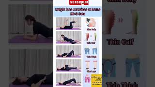 Weight loss exercises at home #shorts #yoga