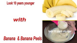 rubbed Banana Peel on your face Remedy to Remove WRINKLES, Banana Face Mask for 10 younger skin screenshot 5