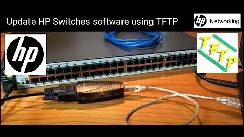 Update HP Switches software using TFTP