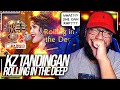 SHE CAN RAP?!?!? KZ Tandingan - Rolling in the Deep Cover Live On "SINGER" REACTION!