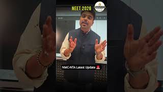 NTA Notification for NEET 2026 🚨 #neet2026