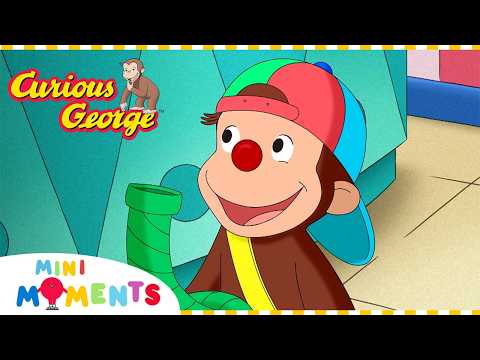 George Clowns Around🤡🐵 | Curious George | Compilation | Mini Moments