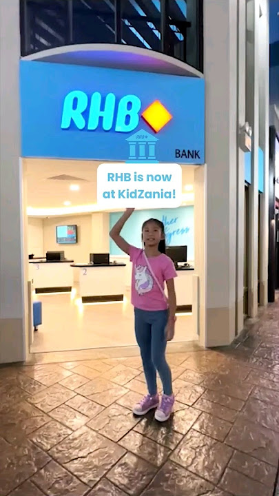 RHB is now in KidZania KL! Follow our RHB Junior Banker for a tour 👩🏼‍💻🏦 #TogetherWeProgress
