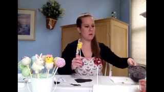 cakepopcrazy LIVE! ladybug and bumblebee cakepops!