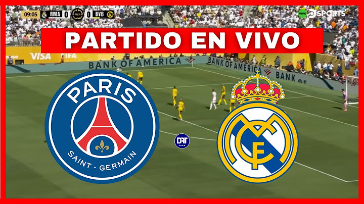 ✅ PSG vs REAL MADRID [En Vivo] 🏆 Mundial de Clubes | ¡JUEGAN VINICIUS Y MBAPPÉ! 🔥