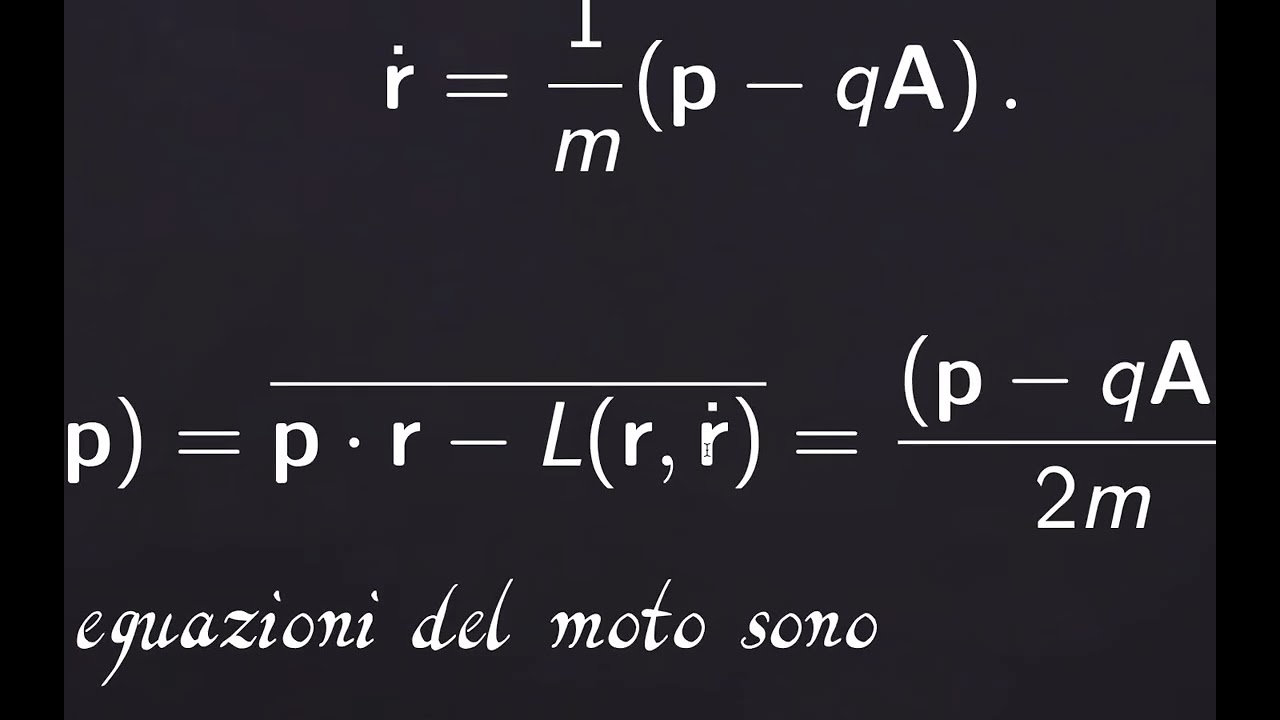 Lez 16: Sistemi conservativi e parentesi di Poisson