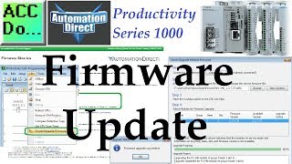 Productivity 1000 Series PLC Firmware Update