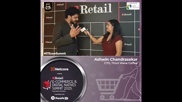 Ashwin Chandrasekar, CTO, Third Wave Coffee | Tech, Scale & Strategy at ETRetail Summit 2025