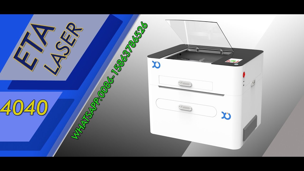 CO2 laser machine mark QR-code on stainless steel