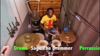 SAGE THE DRUMMER- Seben Mix WENGE Musica Cover Maison Mere BY THE TRIOS OF AFRICAN BAND