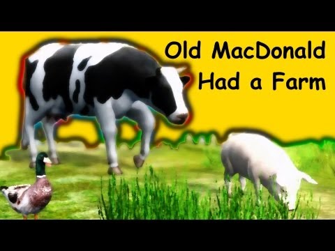 Muffin Songs - Old MacDonald Had a Farm | nursery rhymes & children songs with lyrics