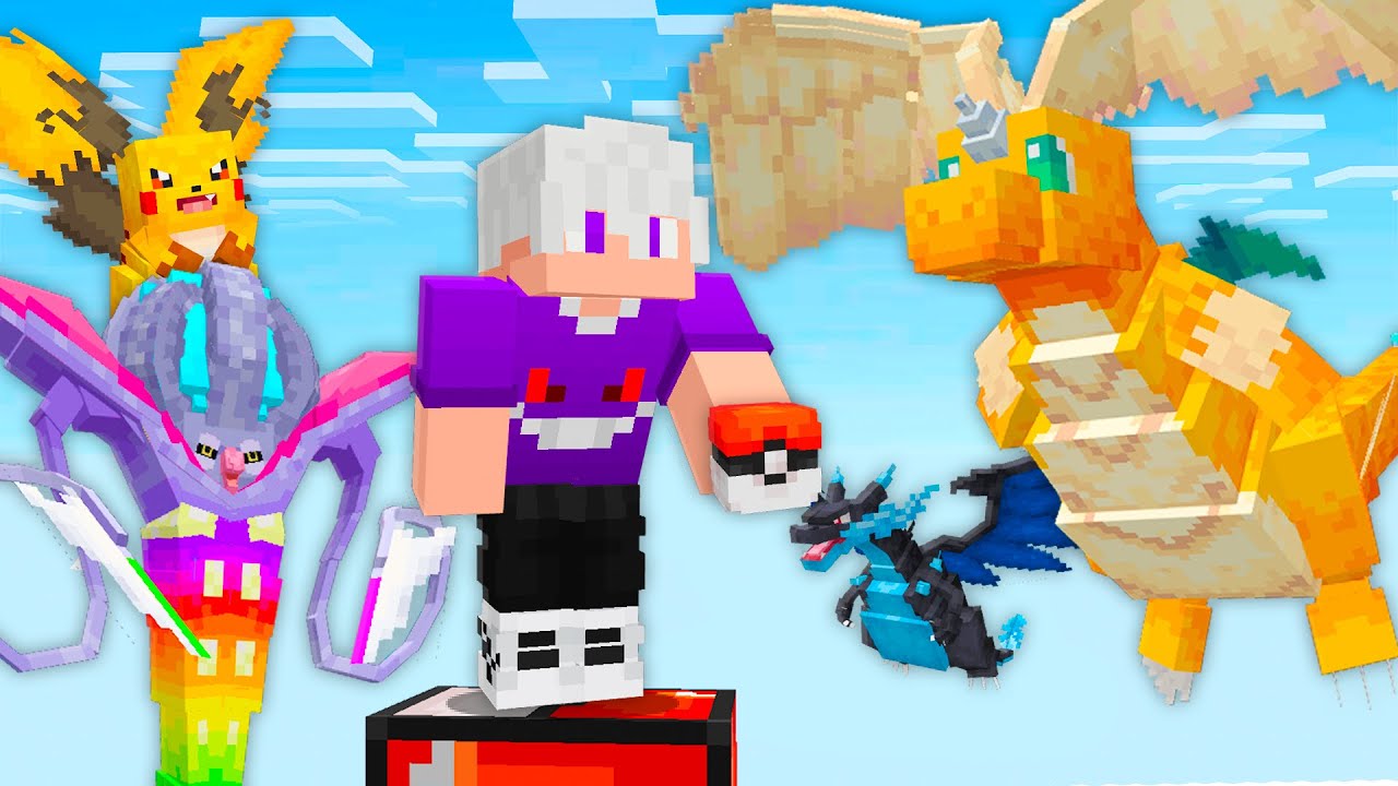 UM BLOCO MEGA POKÉMON NO MINECRAFT COBBLEMON!