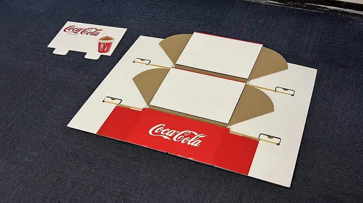 Just 1-second Assemble! Custom Cardboard POP UP Display! -Contact Us: info@popdisplay.me
