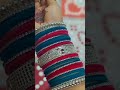 beautiful party wear bangles set design for wedding season #stylishchura #beautifulbanglesdesigns