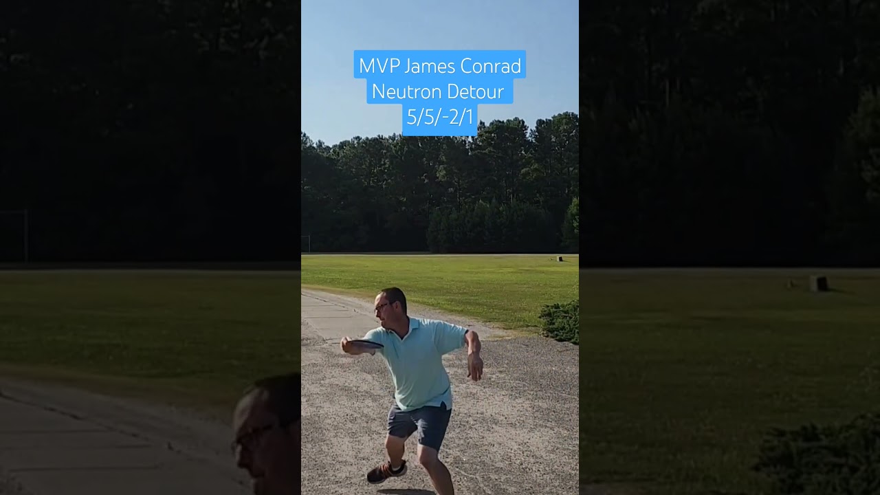 MVP James Conrad Neutron Detour | Understable midrange that flies far! - Average MA40 Arm (