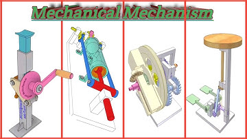 Must-Know Mechanical Mechanisms for Engineering Students! #mechanism #automobile #autocad