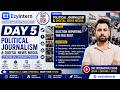 Day 5: Election Reporting – The Big Beat | EzyIntern UGC Internship Program