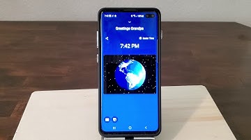 Talking Clock- a context aware clock app for those with mild dementia