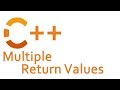 How to Deal with Multiple Return Values in C++