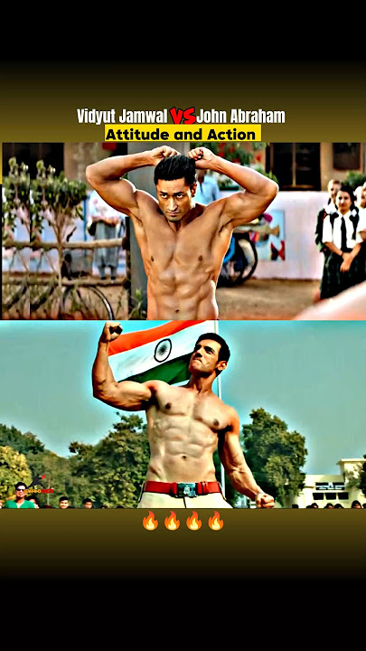 Vidyut Jamwal VS John Abraham  attitude action 🔥🔥 #learningfacts