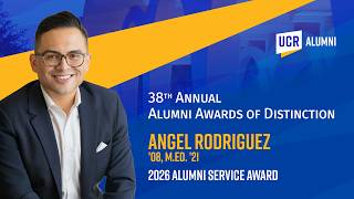 2026 Alumni Service Award: Angel Rodriguez ’08, M.Ed.’21