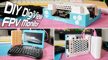 BUILDING MY CUSTOM DIGIVIEW FPV MONIITOR | 04−08−2024