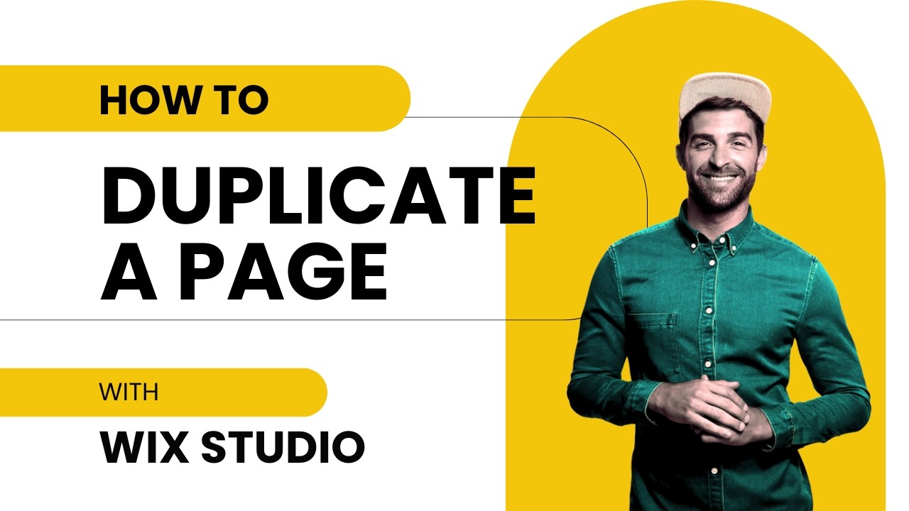 How To Duplicate A Page In Wix Studio - YouTube