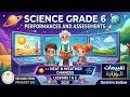Science Grade 6 Performances and Assessments Concept 3.2 Lessons 1 and 2 2026 حل تقييمات الوزارة