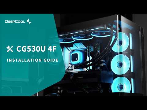 [Installation Guide] CG530U 4F Curved-Glass Panoramic Case